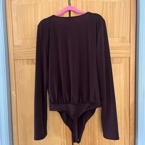 Express Deep Purple Bodysuit